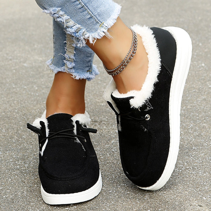 Women's Maren slip-on winter shoes, plush-lined for ultimate warmth & non-slip stability.