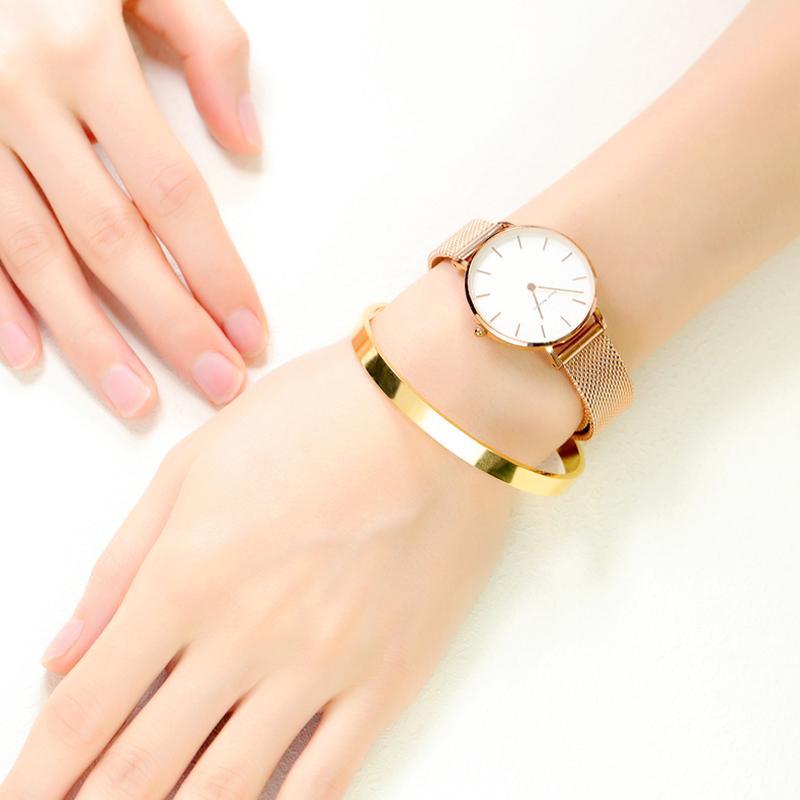 Inspirational crown engraved cuff bracelet for women, durable stainless steel adjustable design