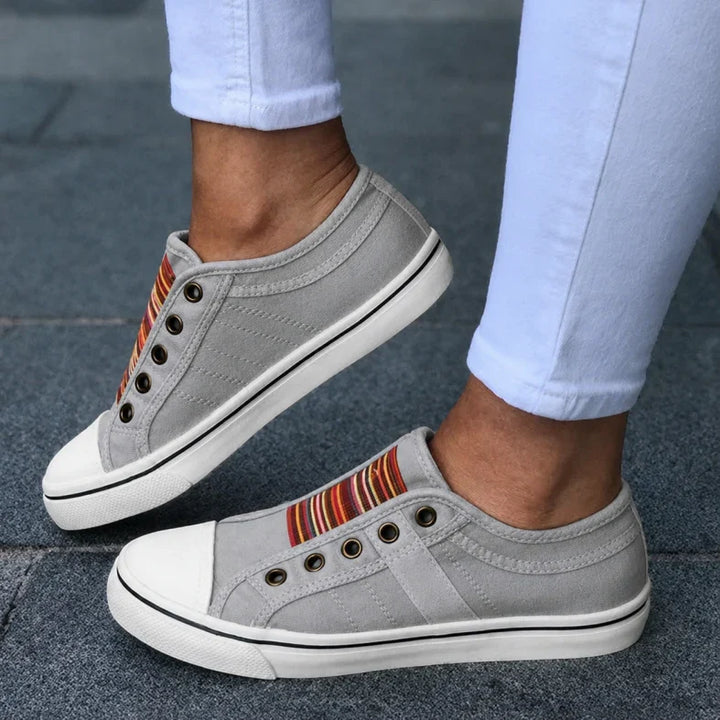 Women's effortless slip-on summer sneakers. Lightweight & breathable for all-day comfort & casual walking.