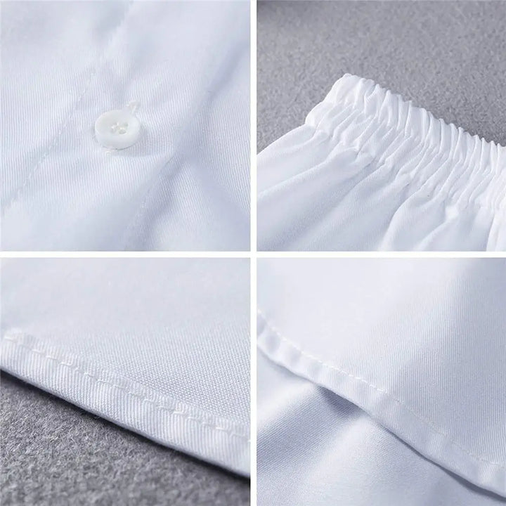 Mock shirt hem extender for women, featuring an elastic waist for a perfect layered fit.