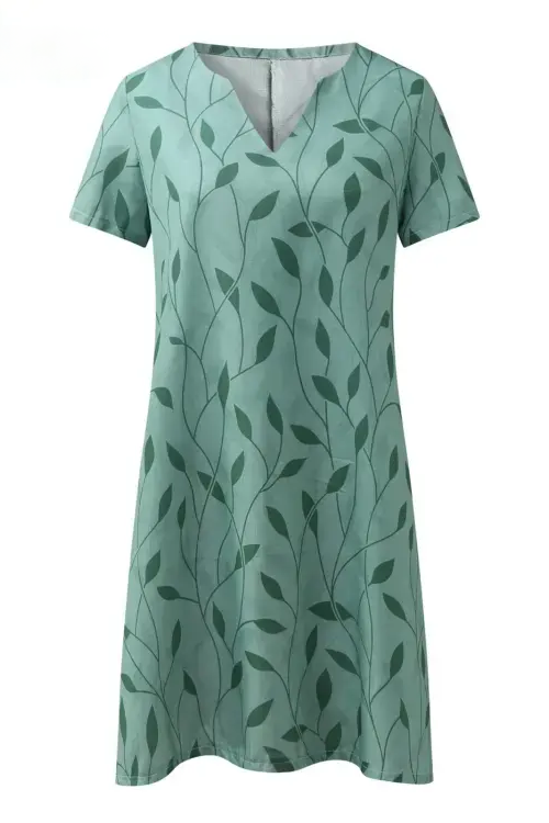 Stylish green belted midi dress for women, an elegant and comfortable choice for sophisticated wear.