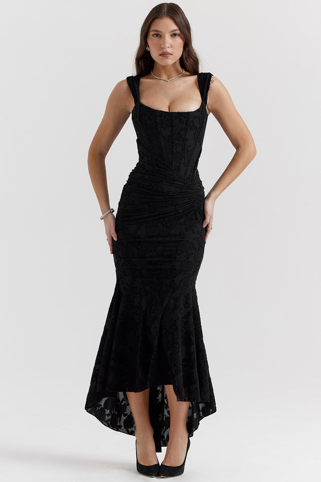 Women's fitted bodycon dress, perfect for homecoming or prom, with an elegant corset design.