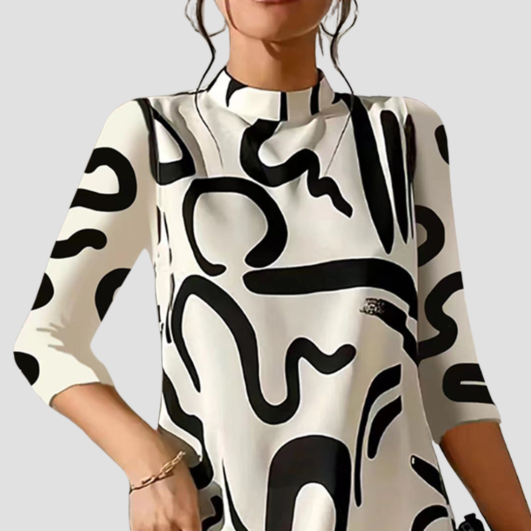 Chic solid color long sleeve mini dress for women, an elegant round neck style ideal for parties.