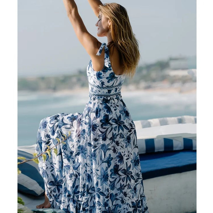 Stylish women's swimwear set with a skirt, ideal vacation outfit for flattering resort wear.