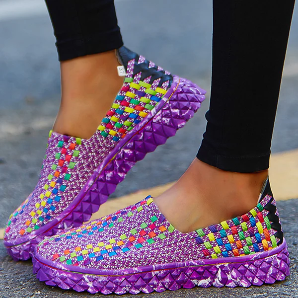 Eliana women's walking shoes. Plush memory foam provides superior cushioned support for active days.