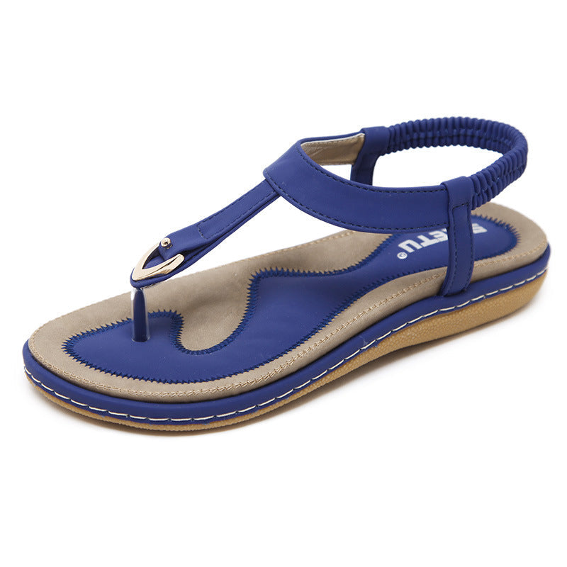 Women's Elowen orthopedic flat sandals with arch support for comfortable everyday wear.