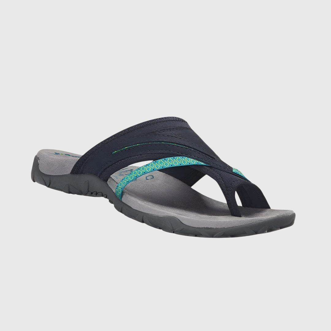 Women's comfort sandals with adjustable straps, ergonomic design & arch support for a custom, secure fit.
