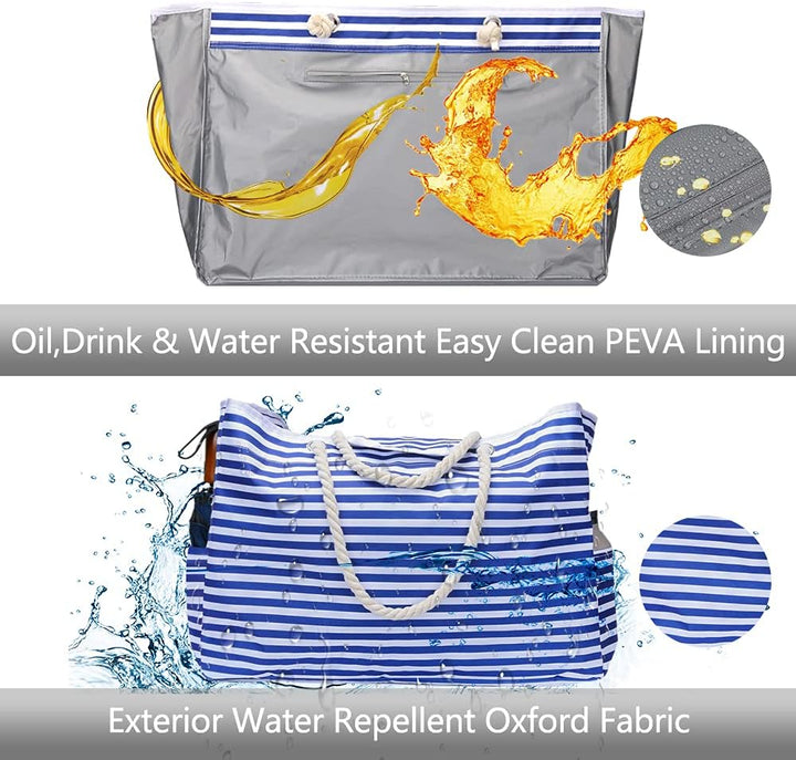 Versatile large capacity women's travel bag, perfect waterproof tote for weekend getaways.