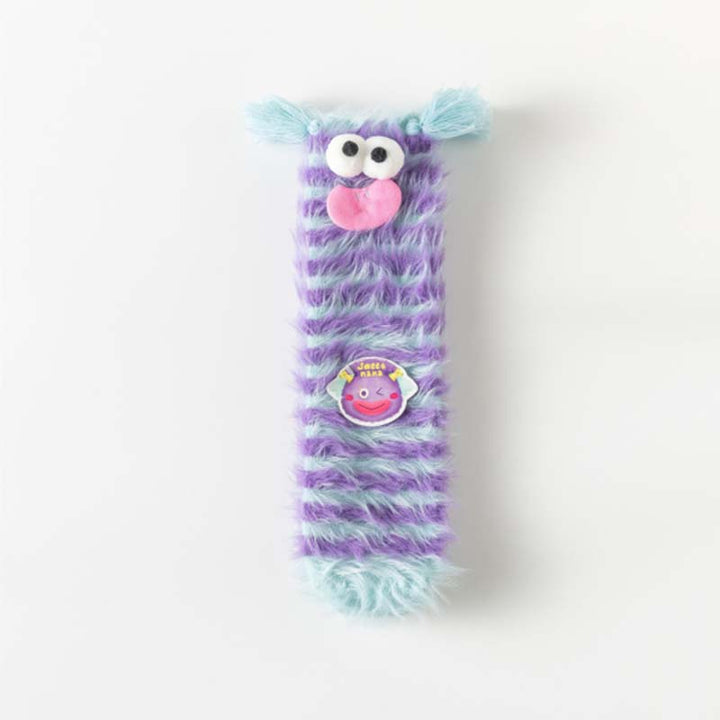 Winter essential: women's colorful coral velvet 3D cozy socks