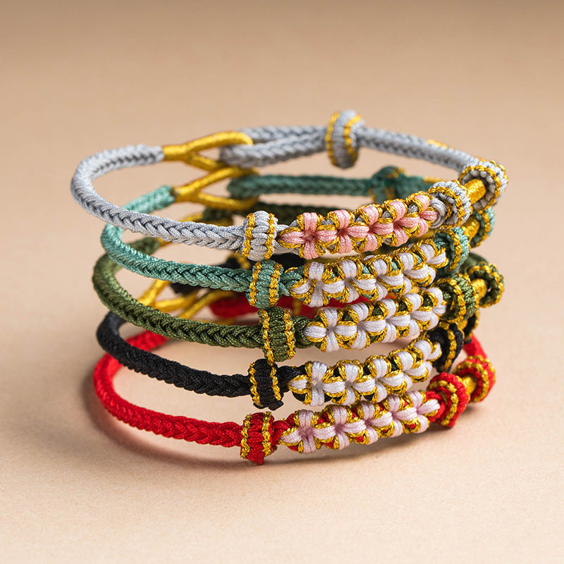 Sentimental knot bracelet, a perfect gift for grandmother and granddaughter bonds, womens jewelry