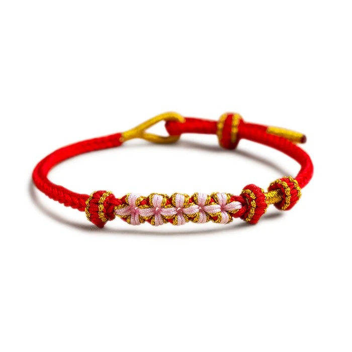 Womens jewelry gift: Grandmother & Granddaughter Knot Bracelet with an adjustable fit