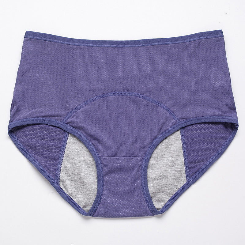 Women's high waist period panties for incontinence, discreet and absorbent design