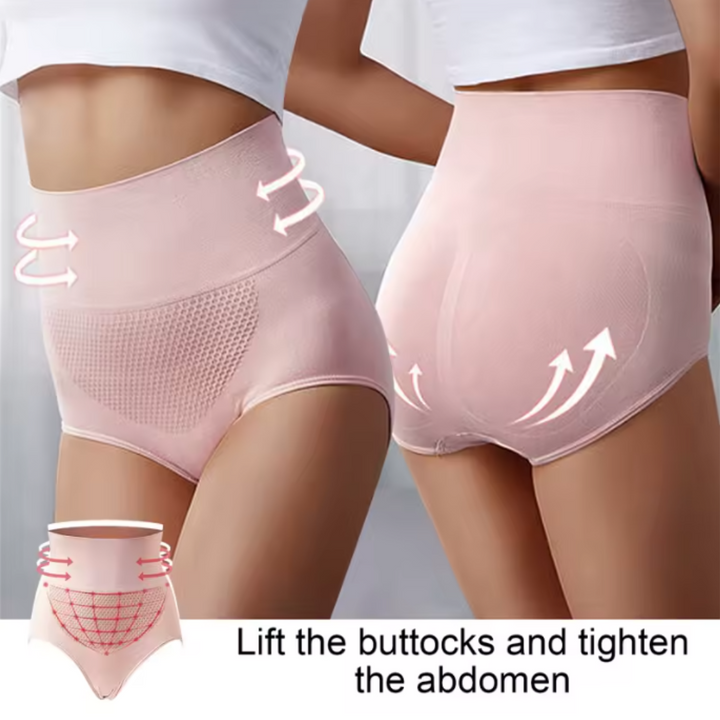 Comfortable high-waist sculpting underwear for women, ideal for daily seamless shaping & support.