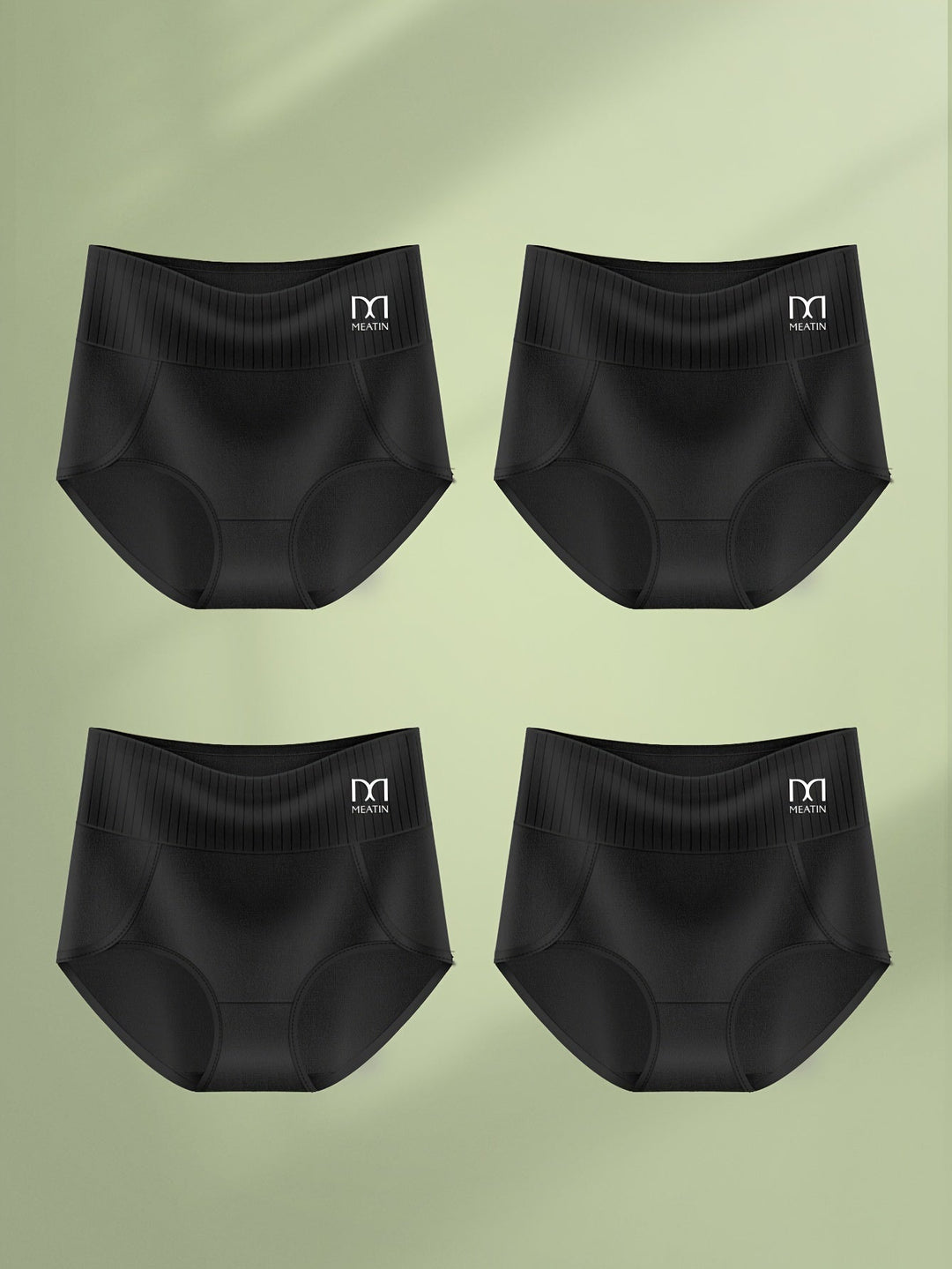 Seamless women's high-waist shaping briefs, 6-pack for invisible tummy control & comfort.