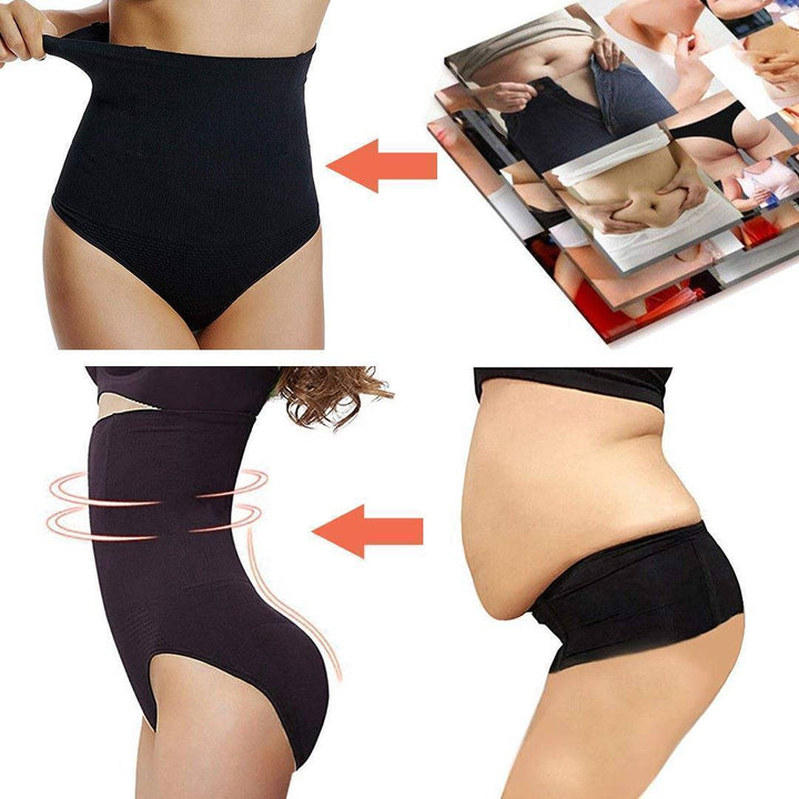 Postpartum high waist shapewear panties, offering tummy control and butt lifting for women