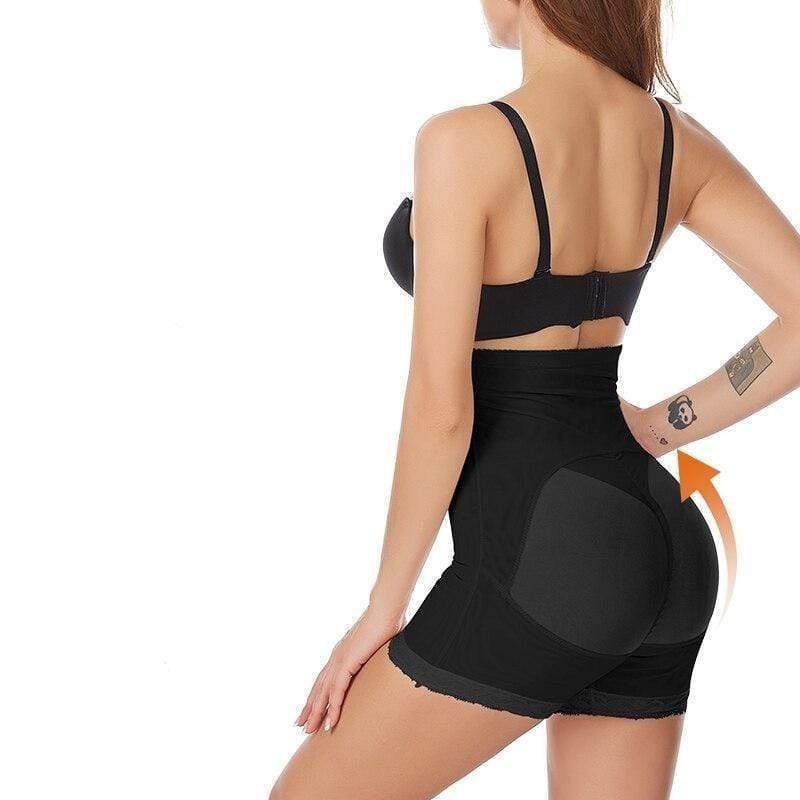 Comfortable SculptEase high-waist shaping shorts, invisible women's tummy control underwear for smooth styling.