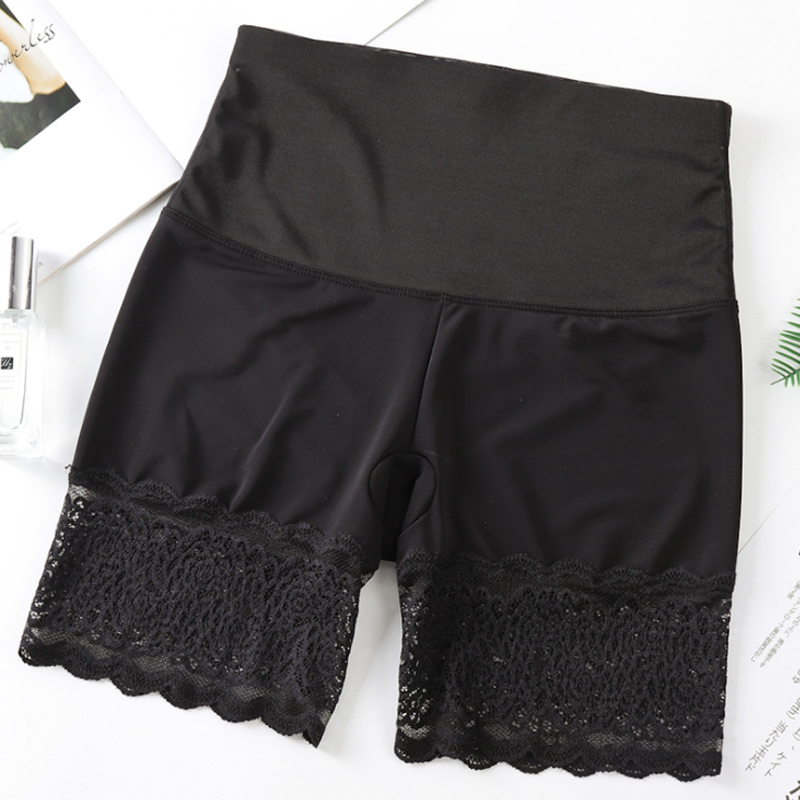 Model showcasing the unrestricted movement in women's ice silk anti-chafe undershorts