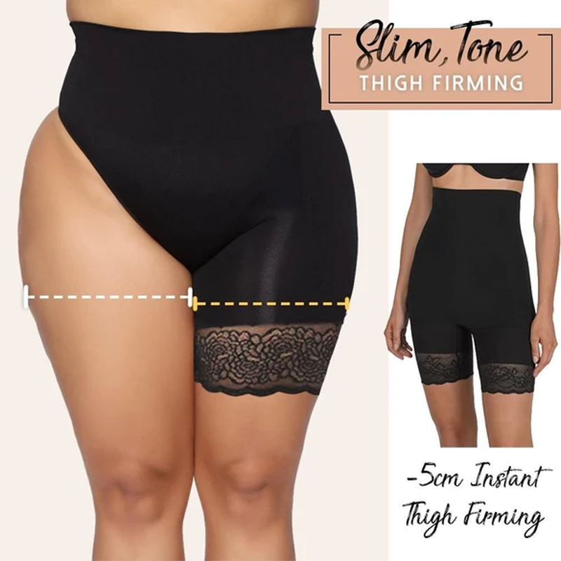 Seamless design of women's anti-chafe slip shorts, ideal underwear for summer comfort
