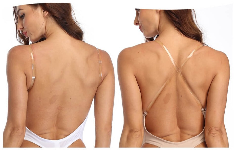 Smoothing backless bodysuit shaper for women, designed to create a flawless, invisible silhouette.