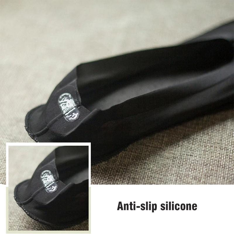 Women's arch support invisible sock with 3D foot massage padding, enhancing comfort in any shoe type