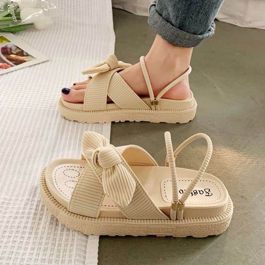 Stylish Liana women's summer sandals with adjustable straps, perfect for beach walks & holiday comfort.