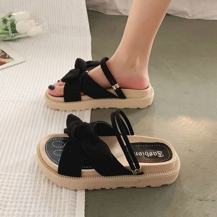 Casual Liana women's slip-on summer sandals. Comfortable open-toe footwear, ideal for sunny days & holidays.