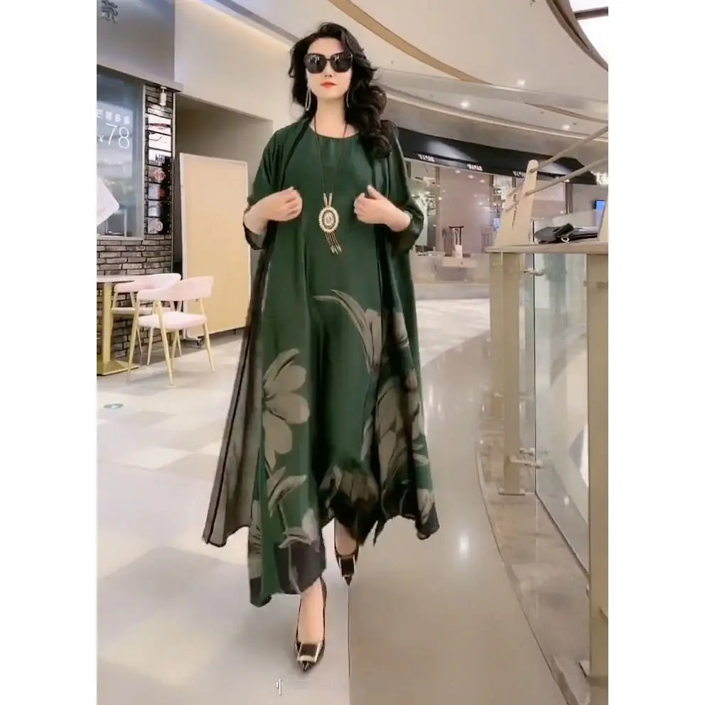 Women's long sleeve straight cut maxi dress, a comfortable and versatile piece for fall and spring fashion.