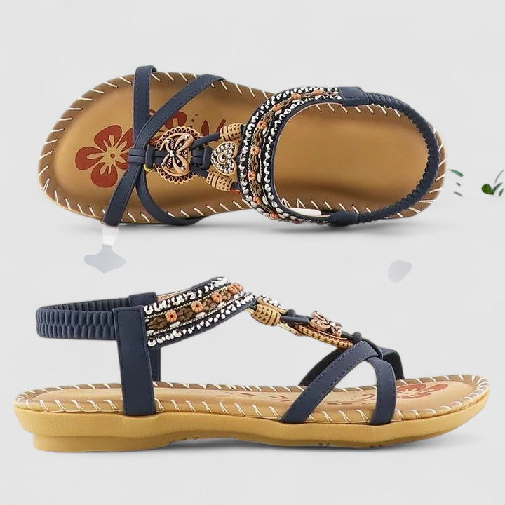 Maryna women's flat sandals, designed for ultimate comfort and all-day arch support.