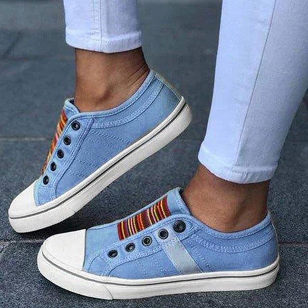 Mia women's lightweight casual sneakers, perfect for comfortable everyday style, spring, or summer walking shoes.
