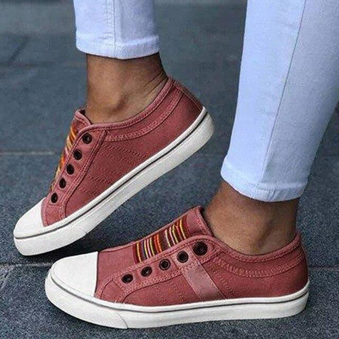 Stylish women's Mia casual sneakers, a versatile lightweight footwear choice for comfortable everyday walking.