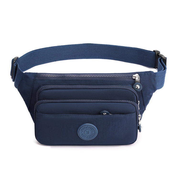 Stylish accessory: Women's multi-pocket lightweight nylon crossbody bag, excellent gift