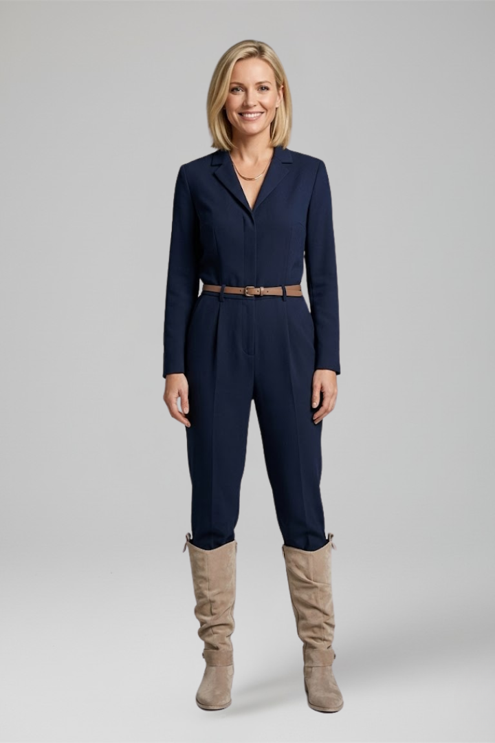Comfortable women's orthopaedic knee-high boots, ideal for all-day wear with a convenient side zipper.