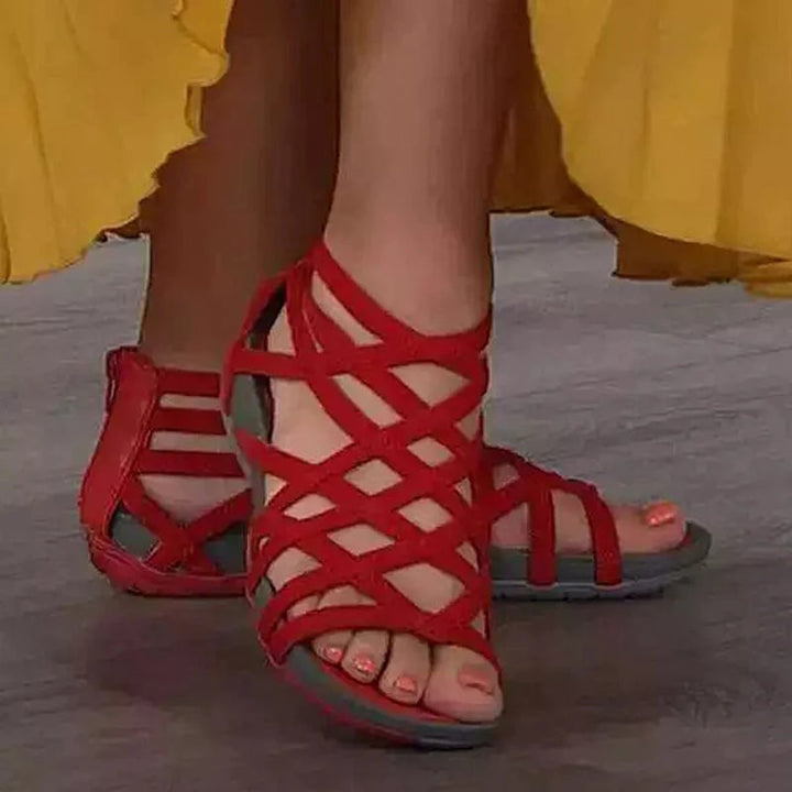 Women's orthopedic adjustable sandals for summer comfort and daily wear.