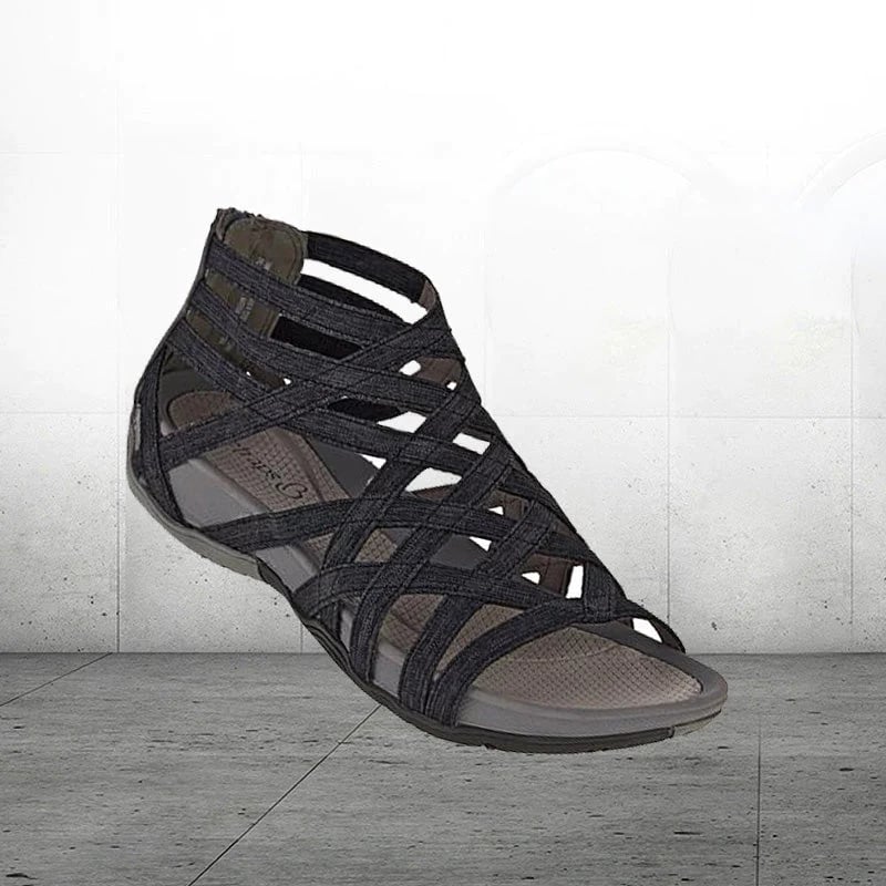 Summer-ready open-toe sandals for women, featuring orthopedic arch support.