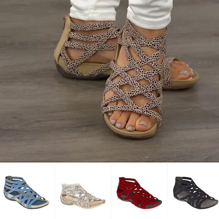 Daily wear orthopedic sandals for women, featuring adjustable straps and comfort.