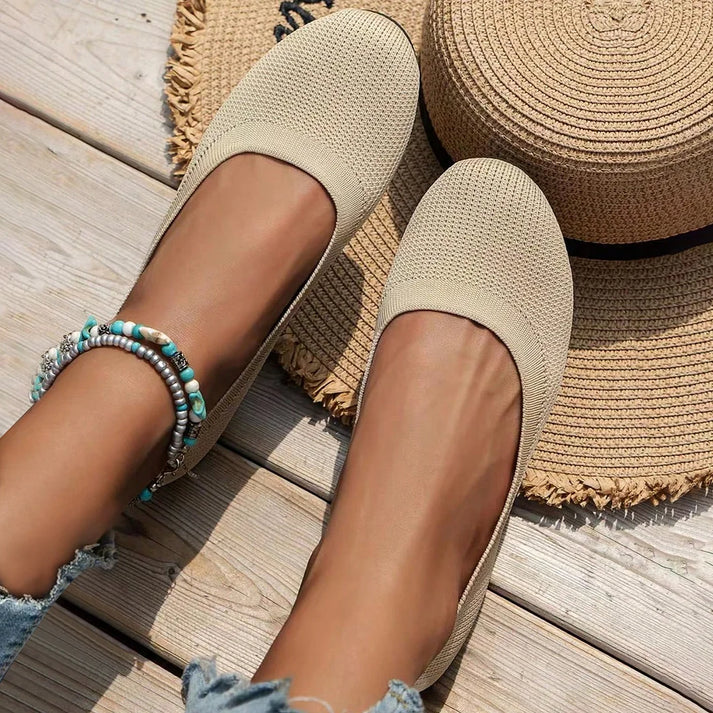 Women's orthopedic ballet flats for all-day comfort, arch support & stylish everyday wear.