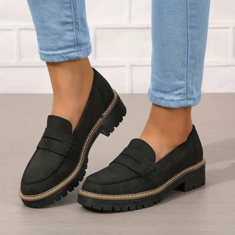 Women's orthopedic loafers with arch support, providing ultimate comfort for everyday wear.