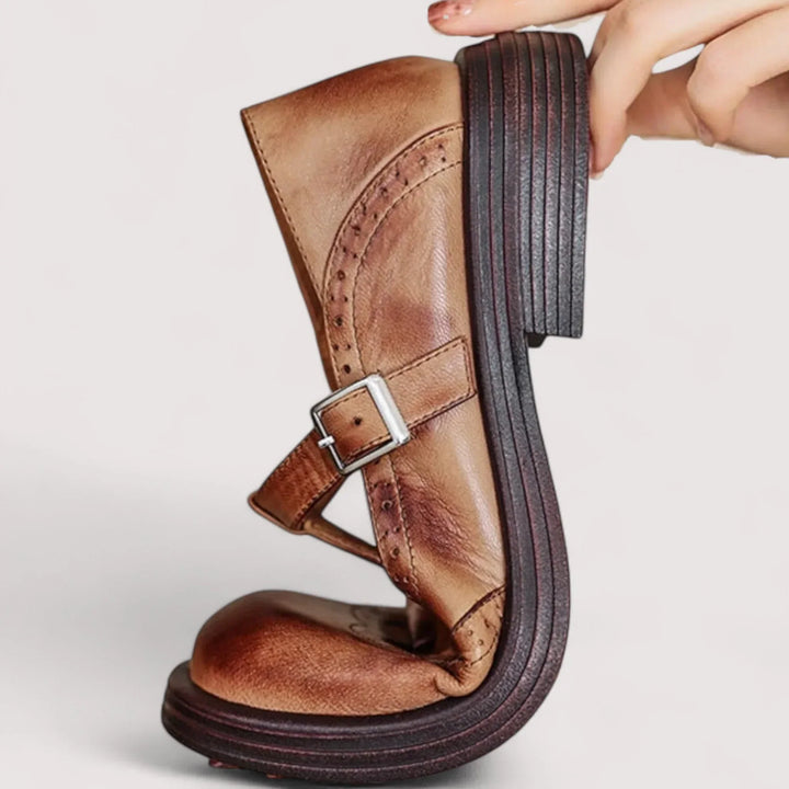 Arch support Mary Jane shoes for women, offering orthopedic comfort & a stylish, secure strap design.