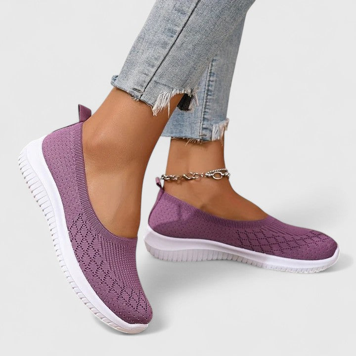 Women's orthopedic slip-on shoes, offering ultimate comfort & supportive design for everyday walking.
