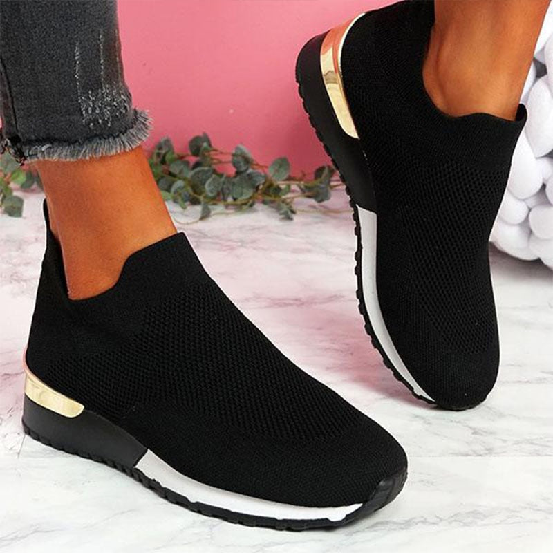 Orthopedic sneakers for women, offering foot pain relief and excellent arch support.