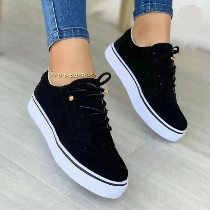 Fashionable women's orthopedic sneakers, providing ultimate comfort and support for active walking.