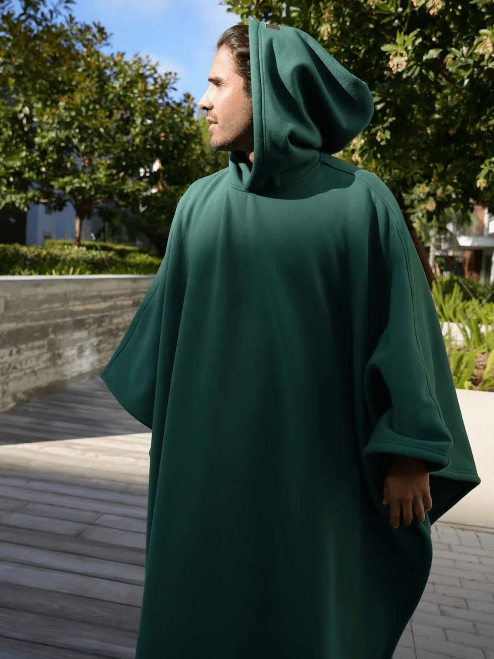Women's oversized hoodie in classic shade, ideal for ultimate calming comfort & versatile style.