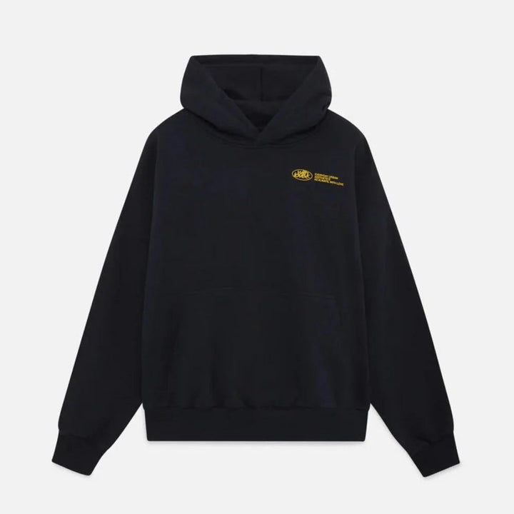 Cropped graphic oversized hoodie for women, a comfortable and stylish streetwear statement piece.
