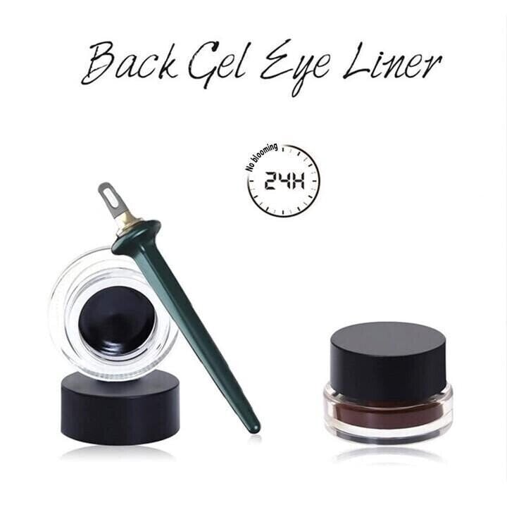 Beginner-friendly women's precision eyeliner tool & waterproof gel kit. Create perfect, smudge-proof eye makeup.
