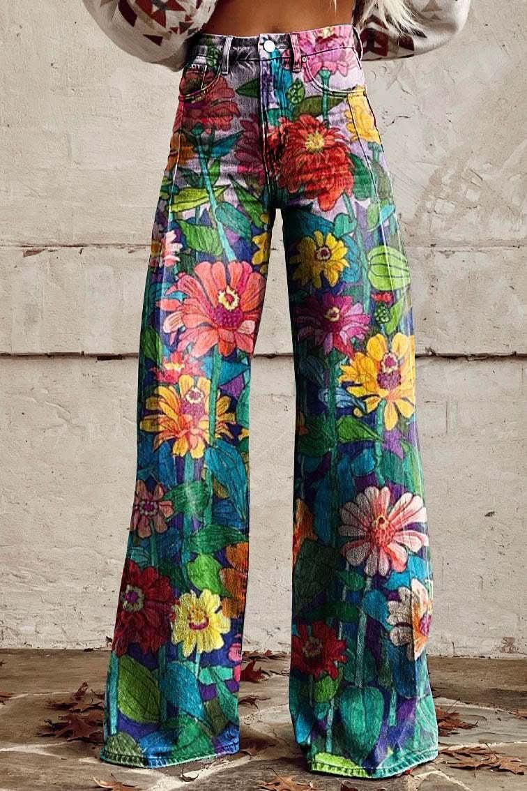 Comfortable loose fit women's jeans for effortless summer fashion and casual outfits.