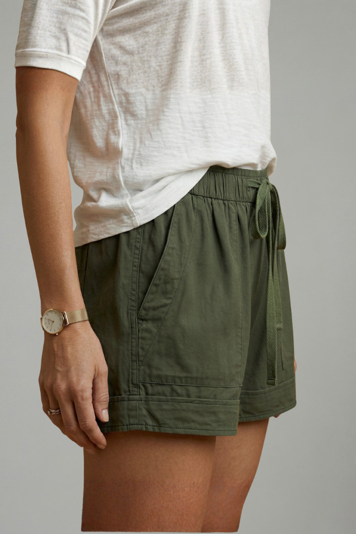 Versatile women's summer shorts, ideal for lounging or casual outings.