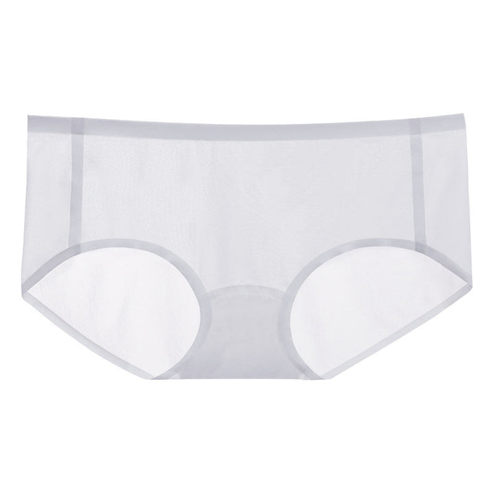 Antibacterial women's ice silk seamless panties, perfect for daily wear
