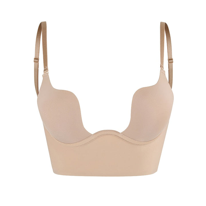 Elegant seamless low back lingerie for women, designed for an invisible look under clothing. Great for intimates.