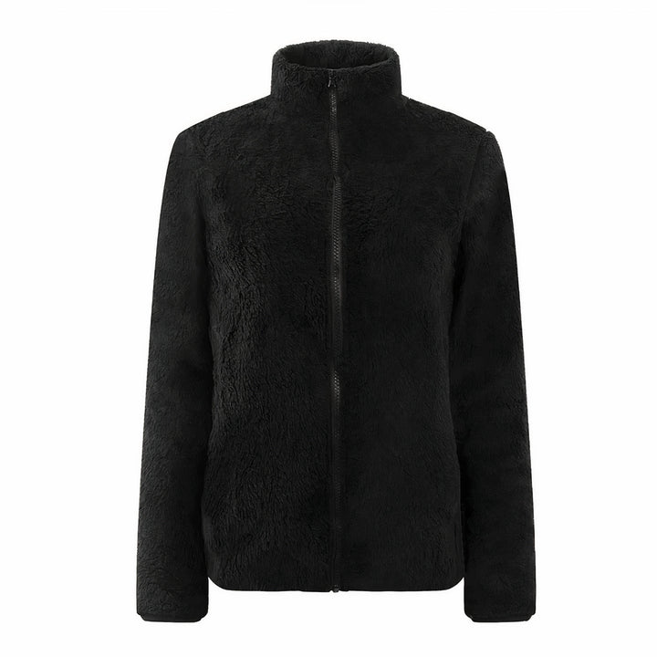 Cozy women's winter fashion coat. Soft & warm everyday jacket for ultimate comfort in cold weather.