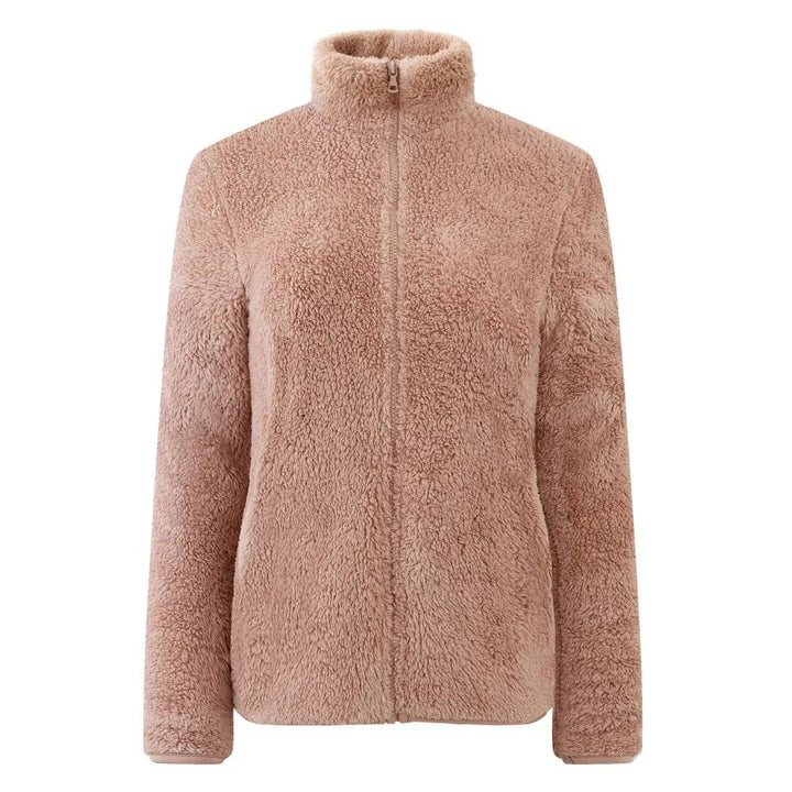 Fashionable women's warm winter jacket. Soft, comfortable, versatile everyday outerwear for any look.